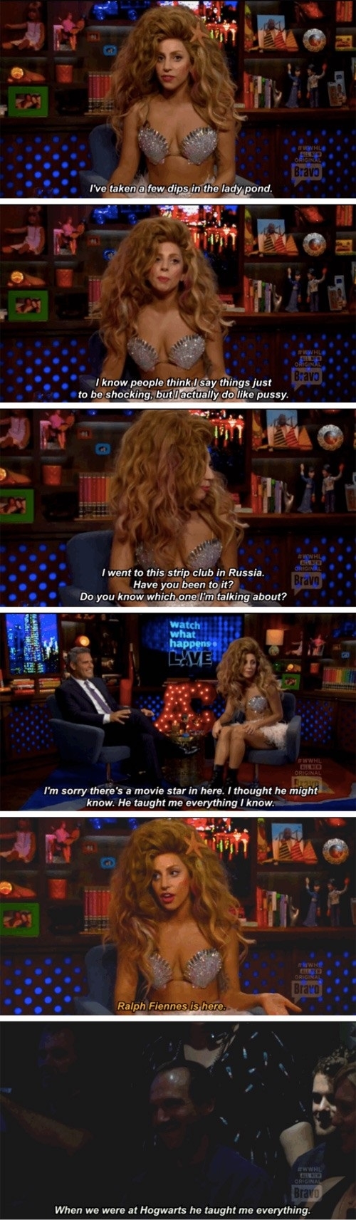 Yeah, this is Lady Gaga