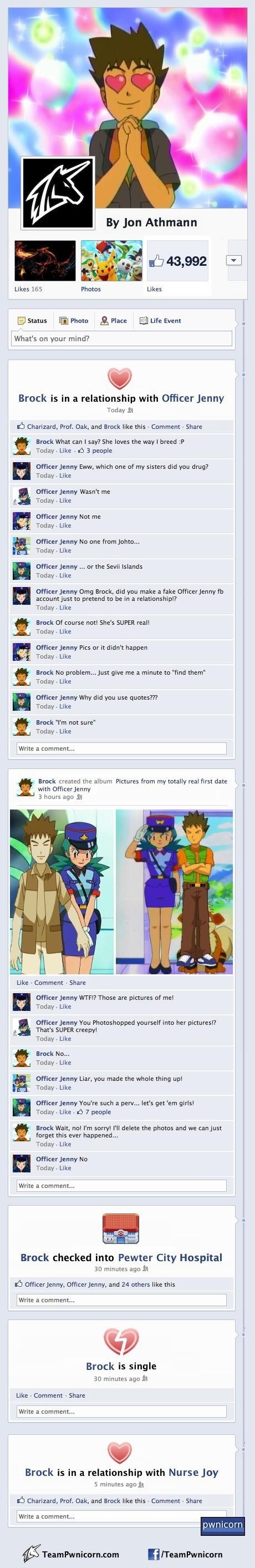 Brock is in a relationship!