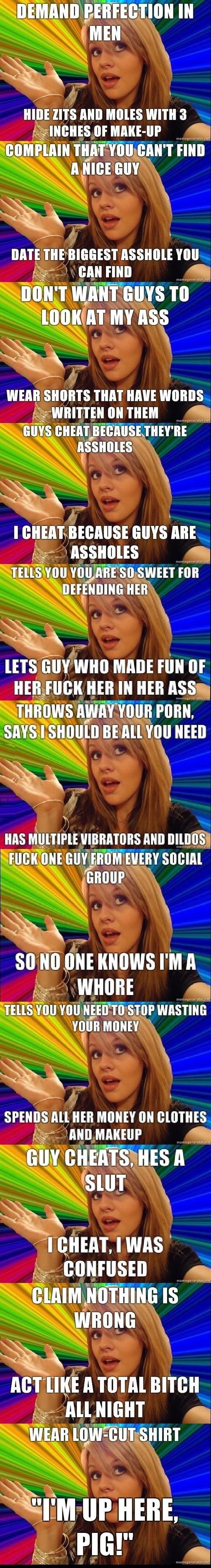 Those b*tches..