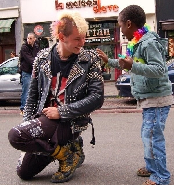 Kids don't know prejudice..