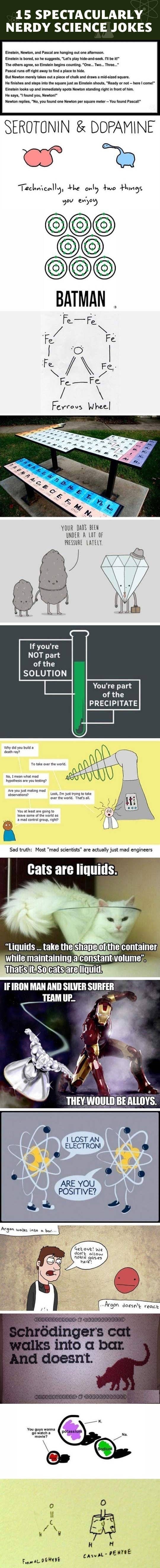 Nerdy Science Jokes