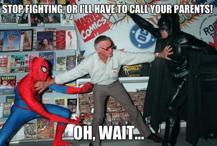 Stop fighting!