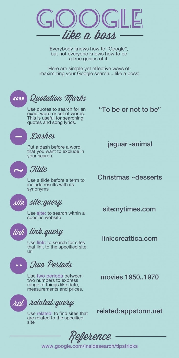 Google like a boss!