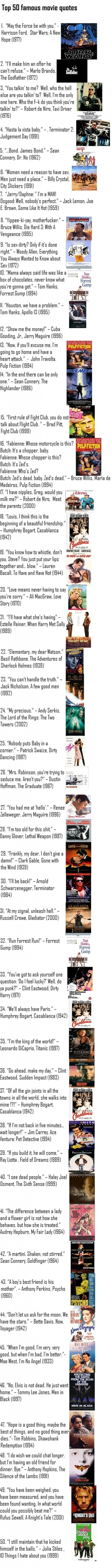 Movie quotes
