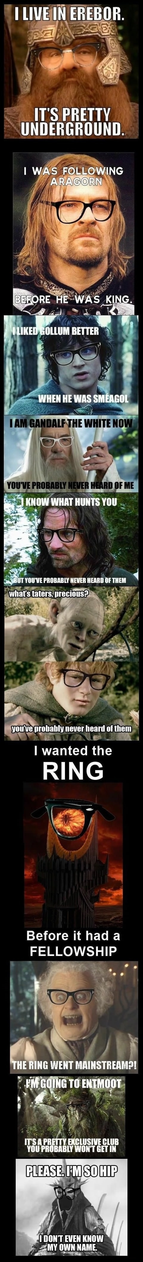 Hipster LOTR