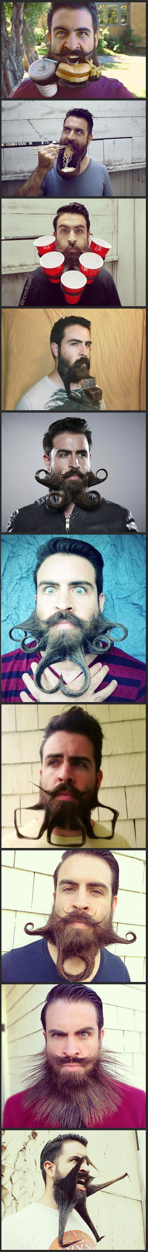 Crazy beard guy!