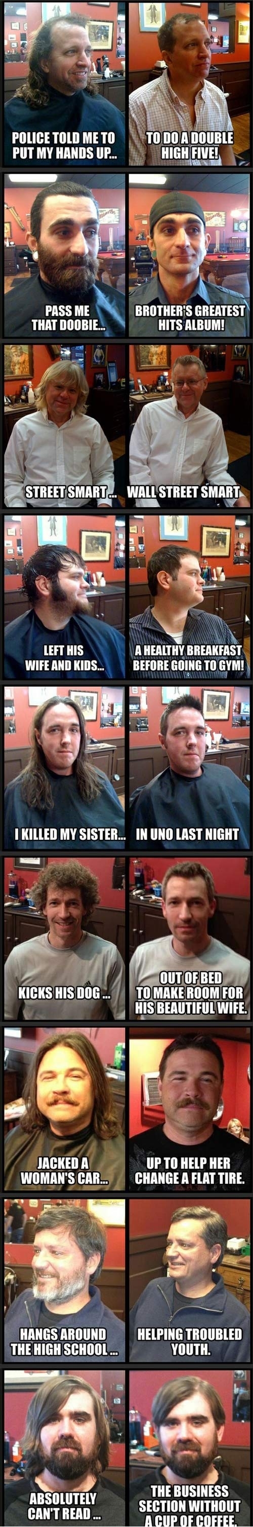 Haircuts are important