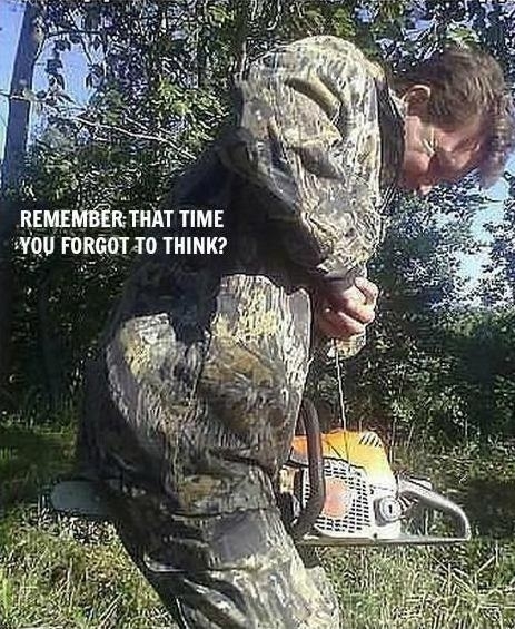 Don't forget to think