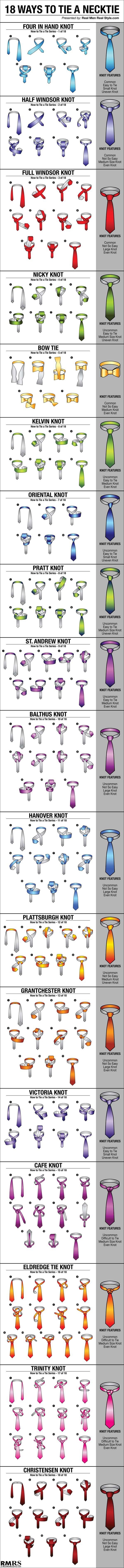 How to wear a tie