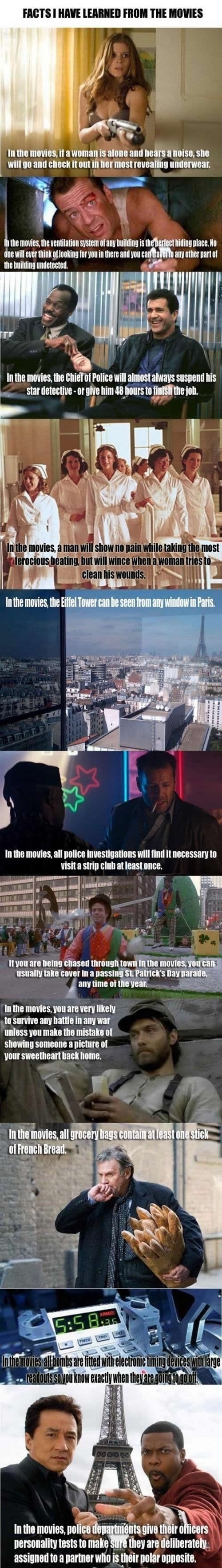 In movies
