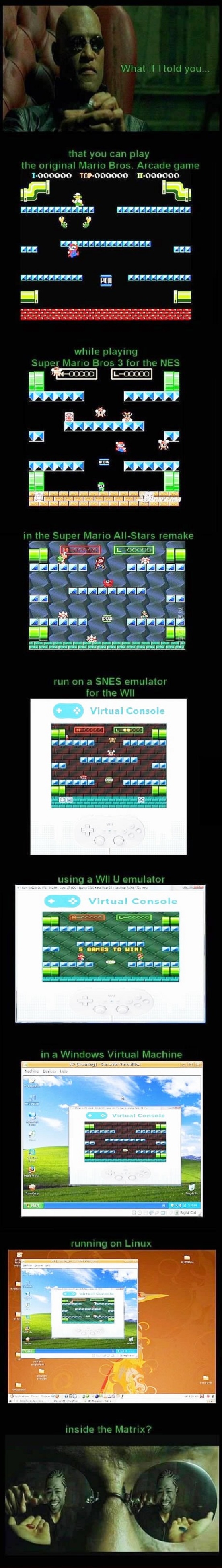 Mario's inception