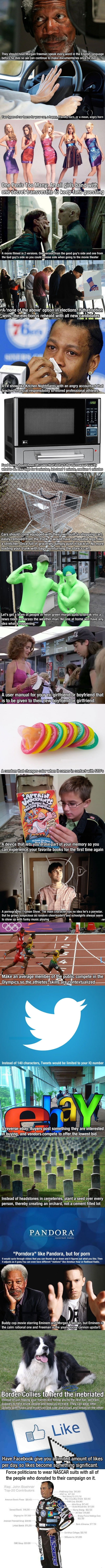 Borderline genius ideas