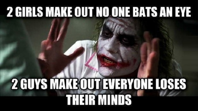 The double standards