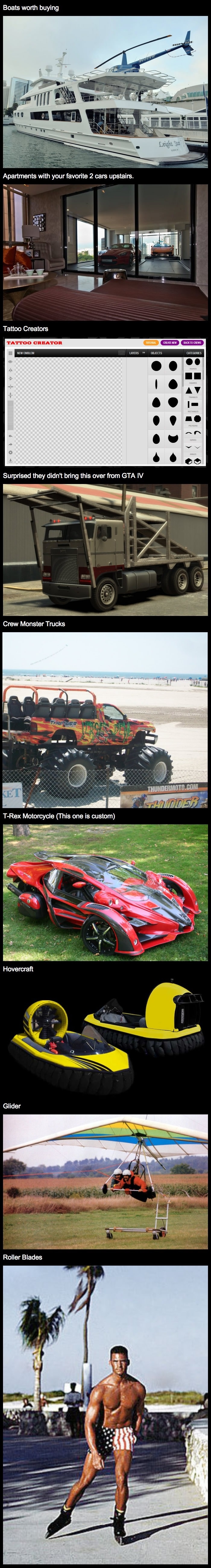 Some Crazy GTA Ideas