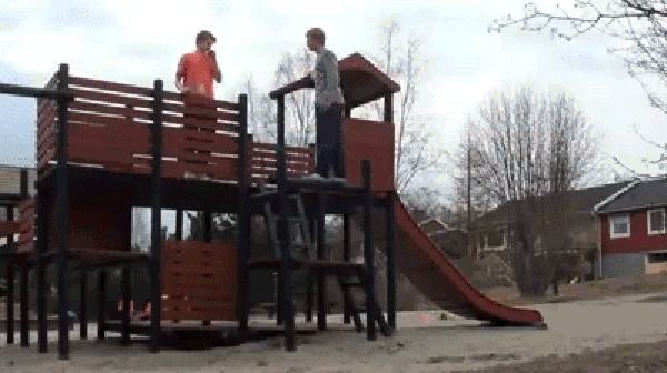 Back flip at the park