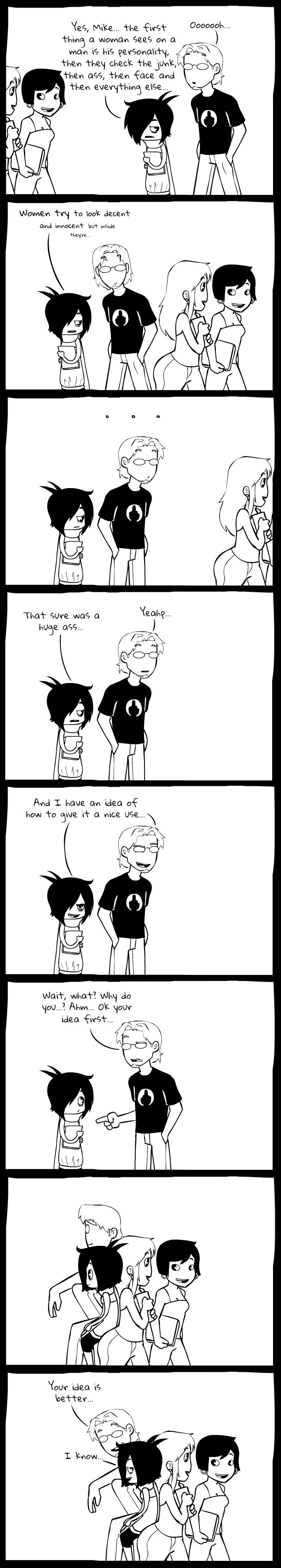 The uses of a huge a**