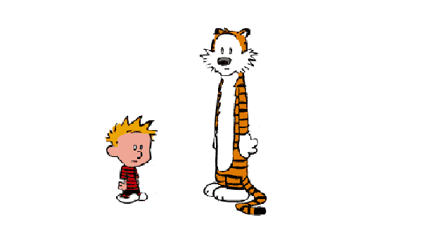 Calvin & Hobbes dance