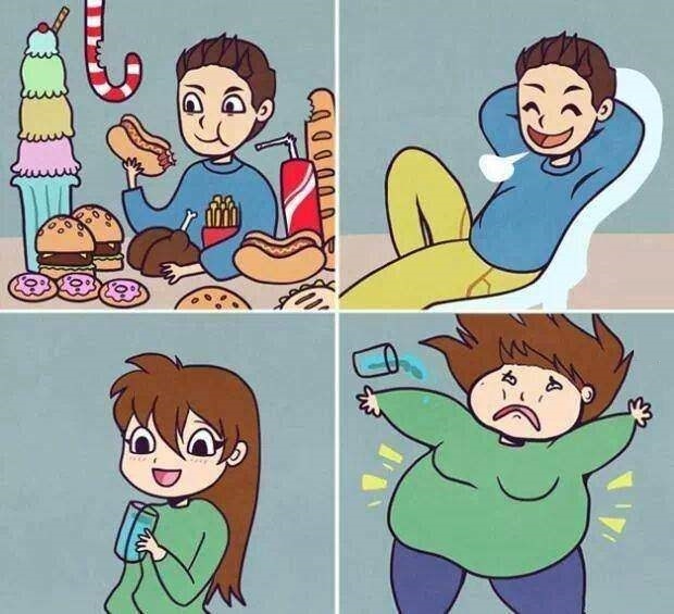 Ah gotta love being male