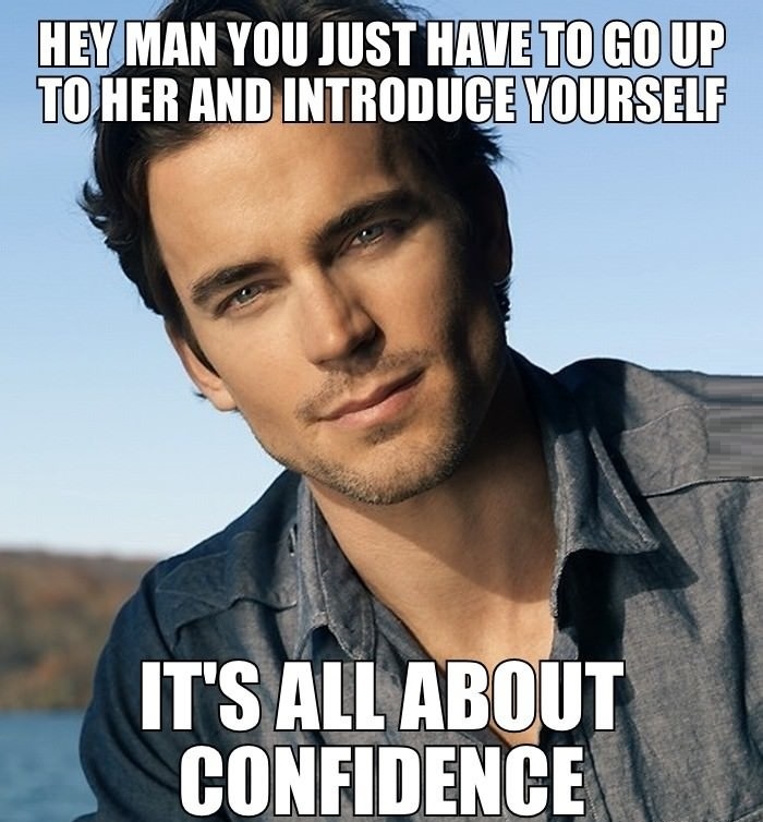 Attractive guy's advice