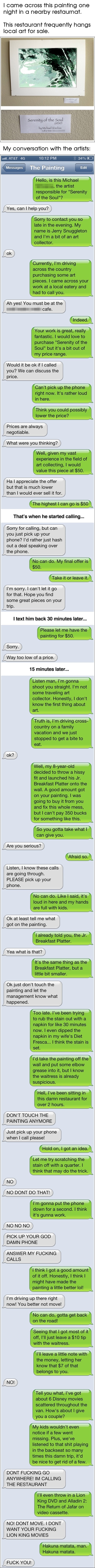 Don't leave your number