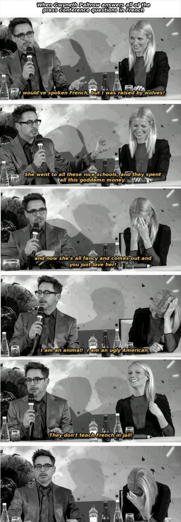 RDJ being awesome