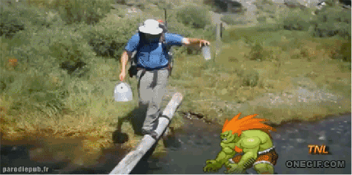 Blanka trolling