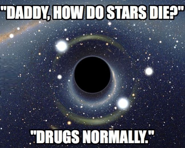 Daddy, how do stars die?
