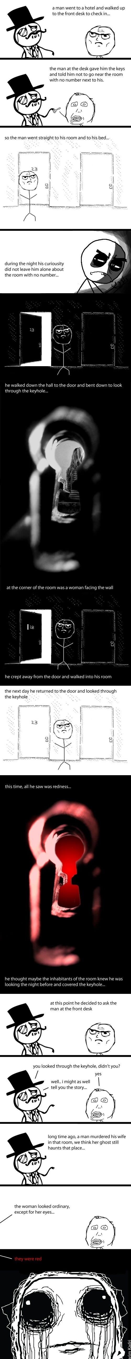 Through the keyhole