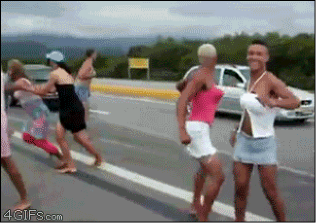 Party on the highway