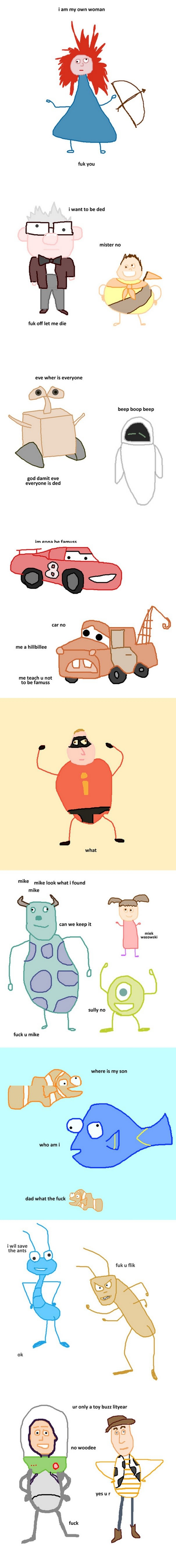 Pixar Paint drawings