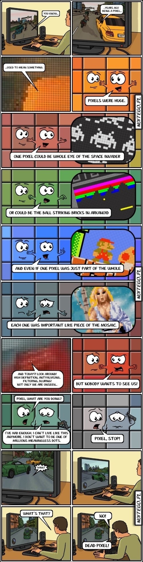 Pixels used to be mportant