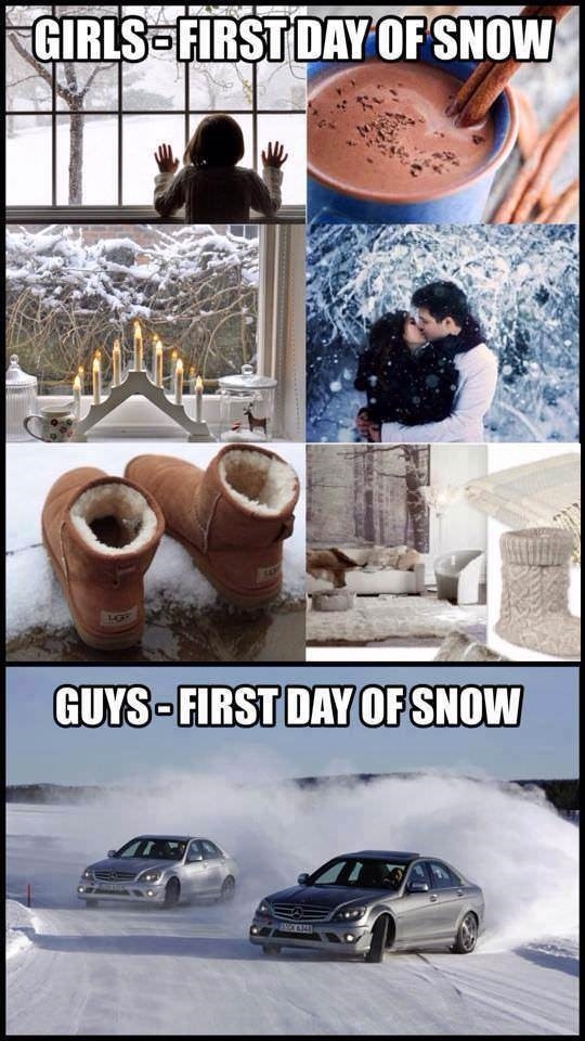 Winter: Boy vs Girls