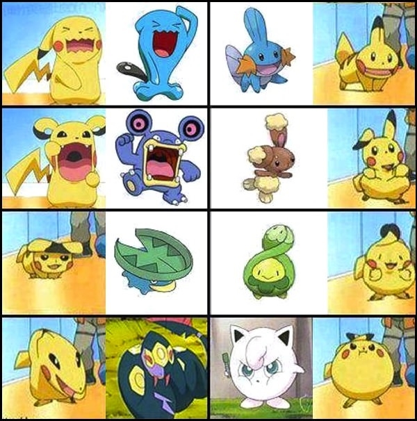 Pikachu's impressions