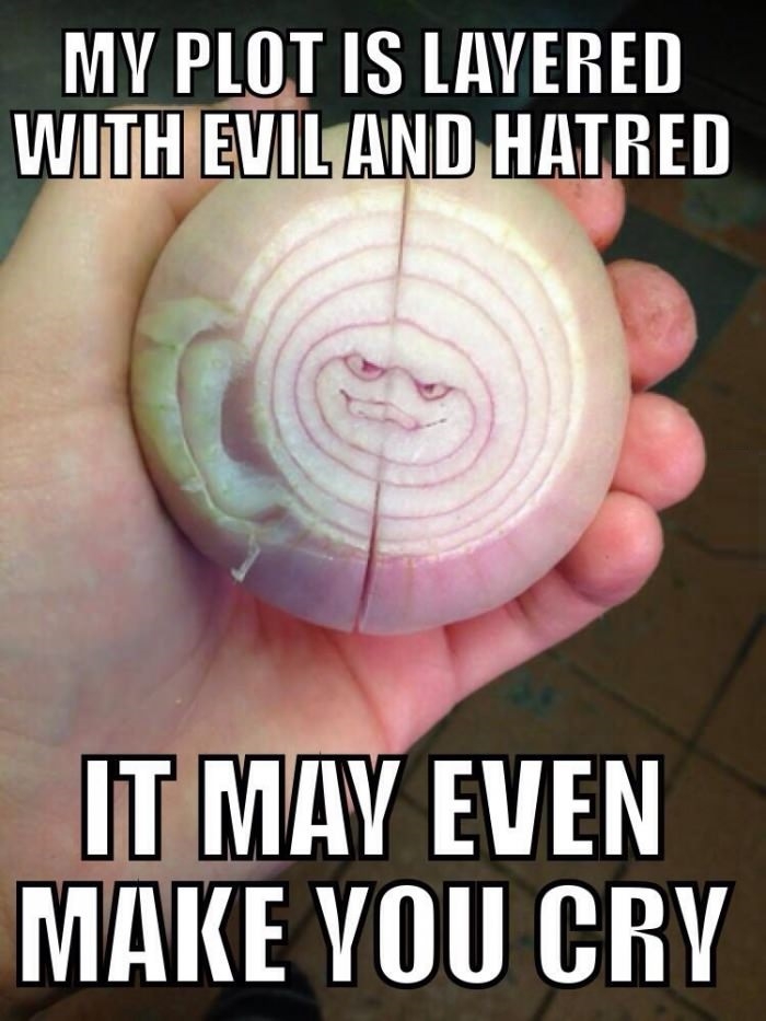 Plotting onion