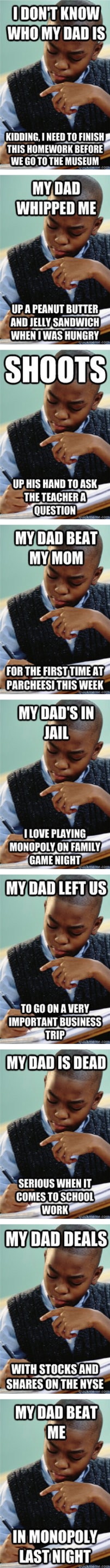 Successful Black Man's Kid