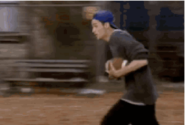It's fun to play football with girls