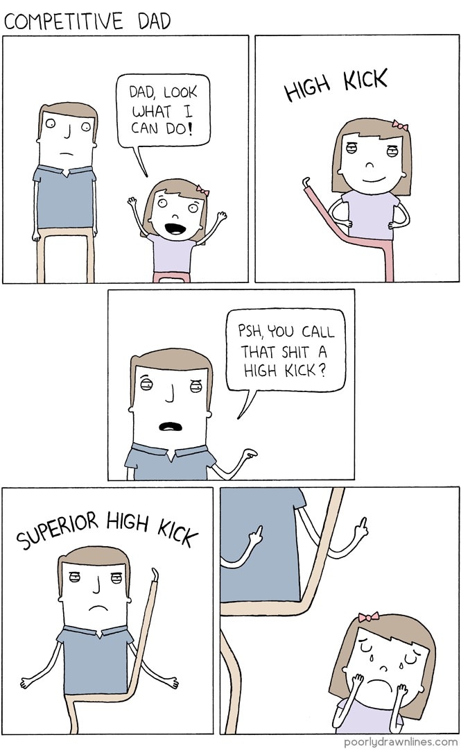 Competitive dad