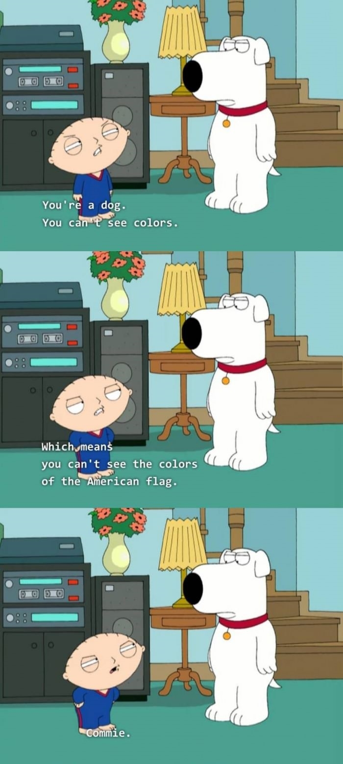 Stewie gets it