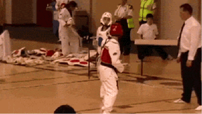Taekwondo competition