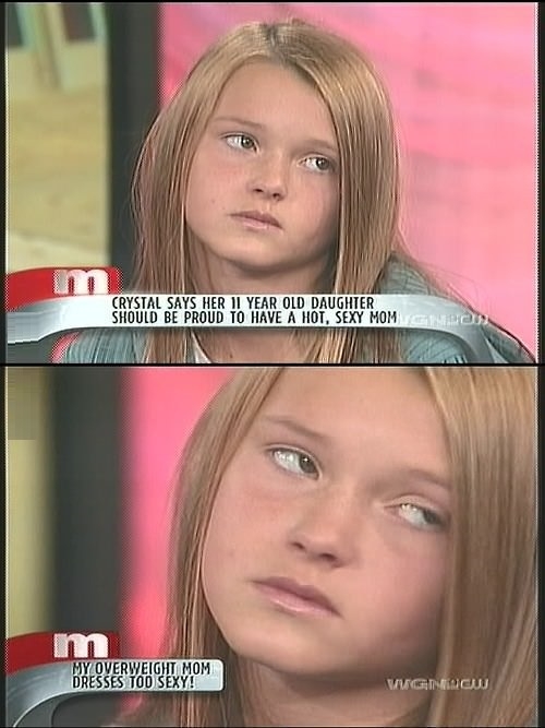 I'm tired of your sh*t mom