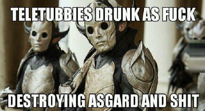 Teletubbies drunk as f**k
