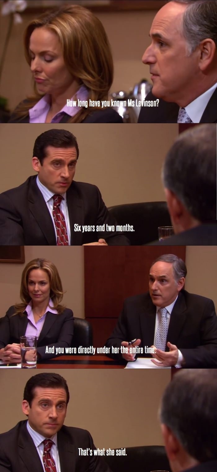That's what she said