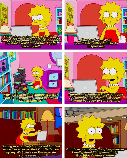 The life of a writer