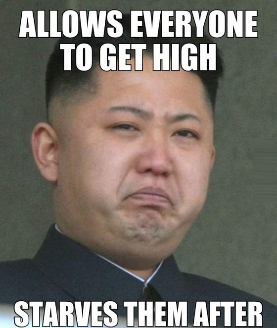 Weed is legal in N.Korea