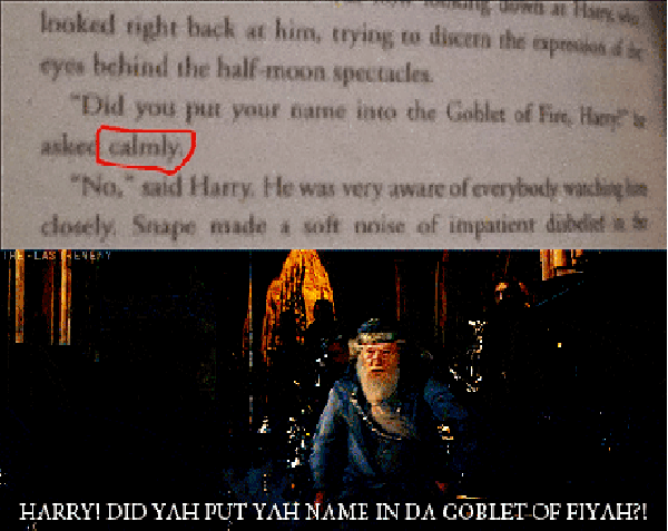 Dumbledore is so smooth