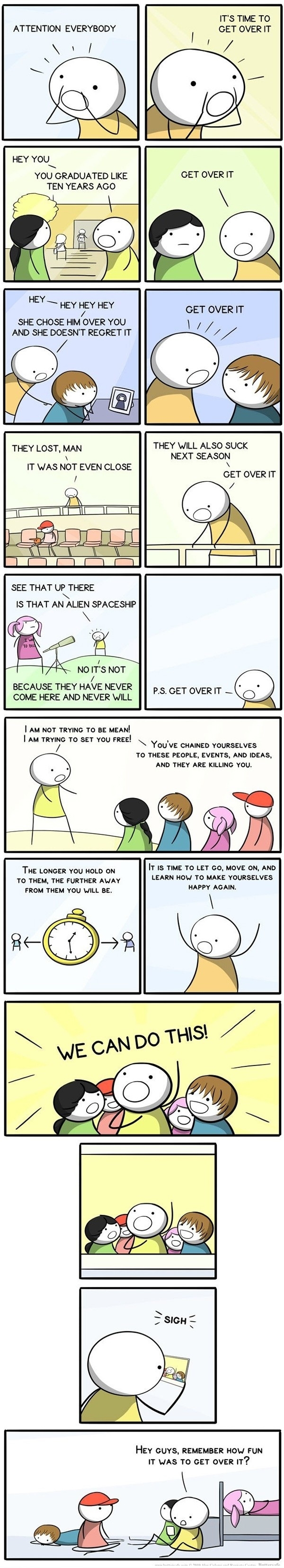 Get over it