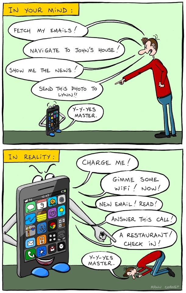 Your phone and you