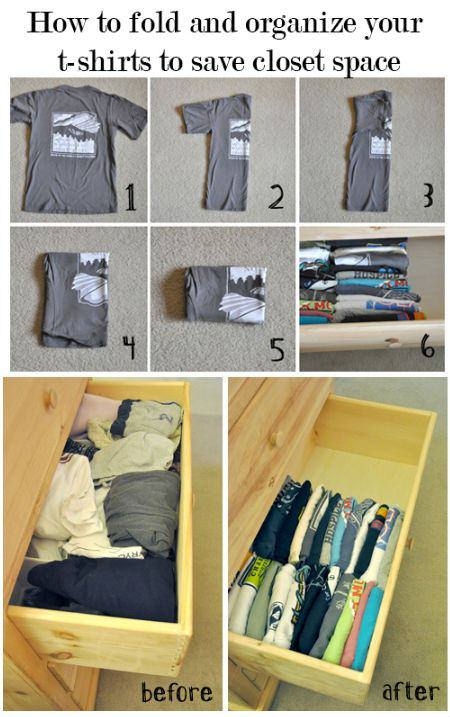 Save space in your closet