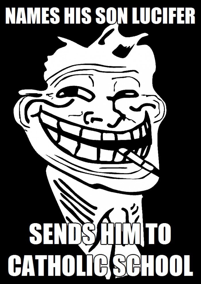 Troll dad