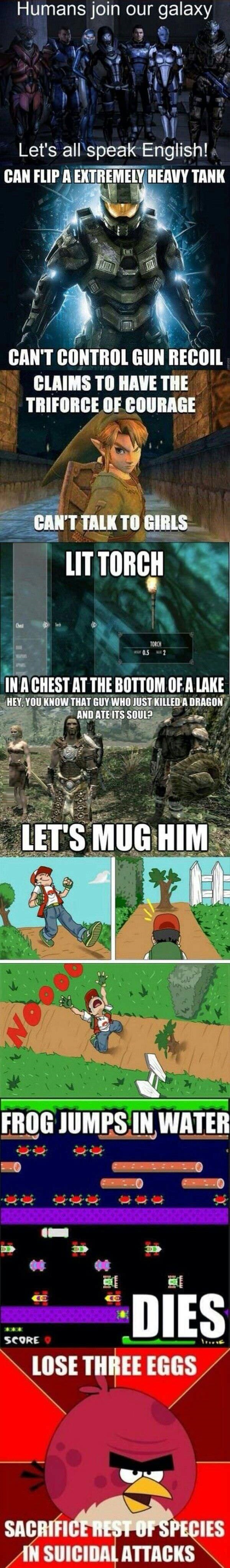 Video game logic